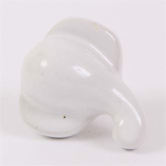 Hvid elefantknop - 10 stk.