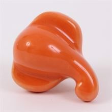 Orange elefantknop - 10 stk.