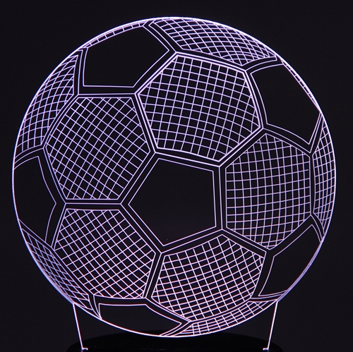 Acrylplade Fodbold