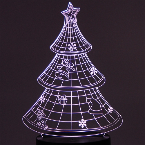 Acrylplade Christmas Tree